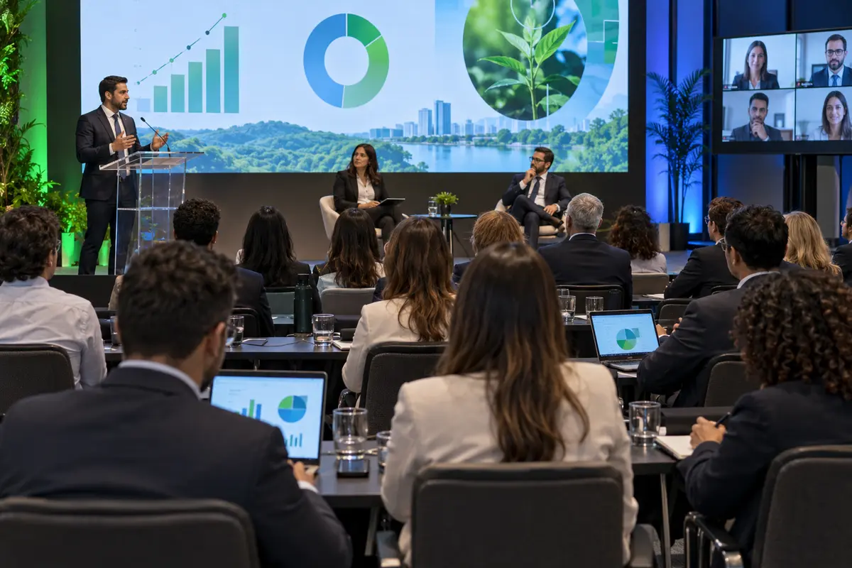 Profissionais participam de seminário híbrido sobre tributação e relatórios de sustentabilidade