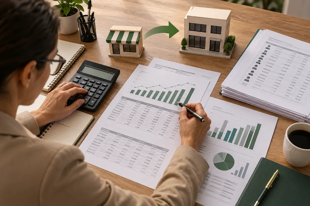 Contadora calcula receitas e folha de salários na transição do MEI para microempresa